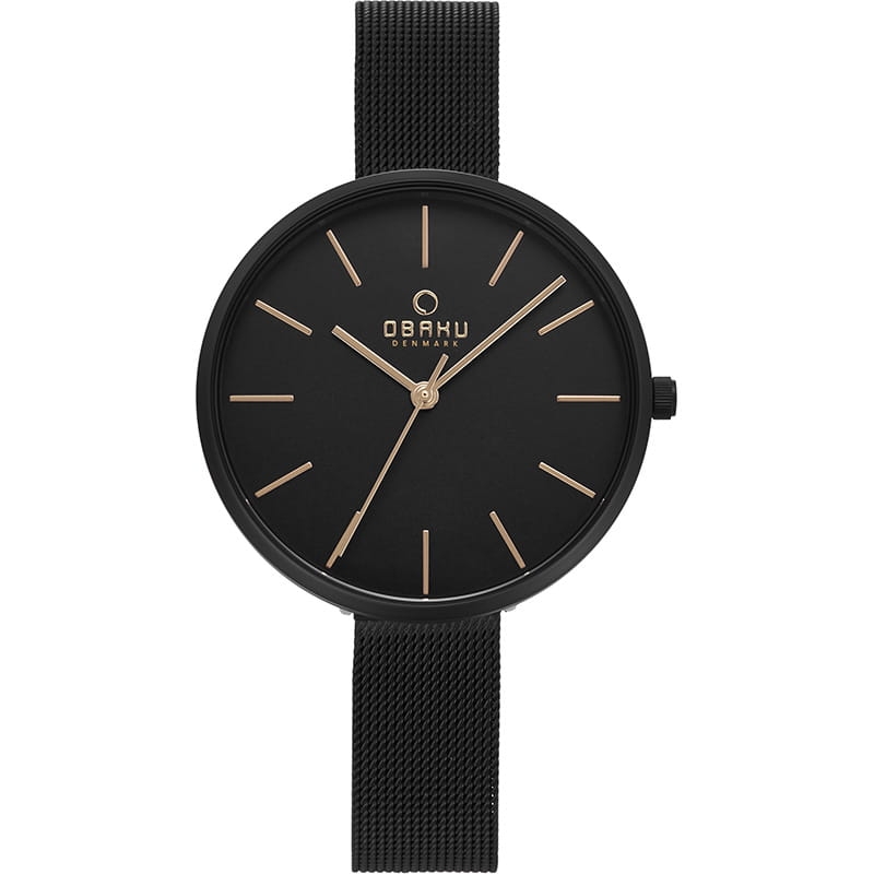 Obaku Mynte Charcoal V211LXBBMB Twoje Zegarki
