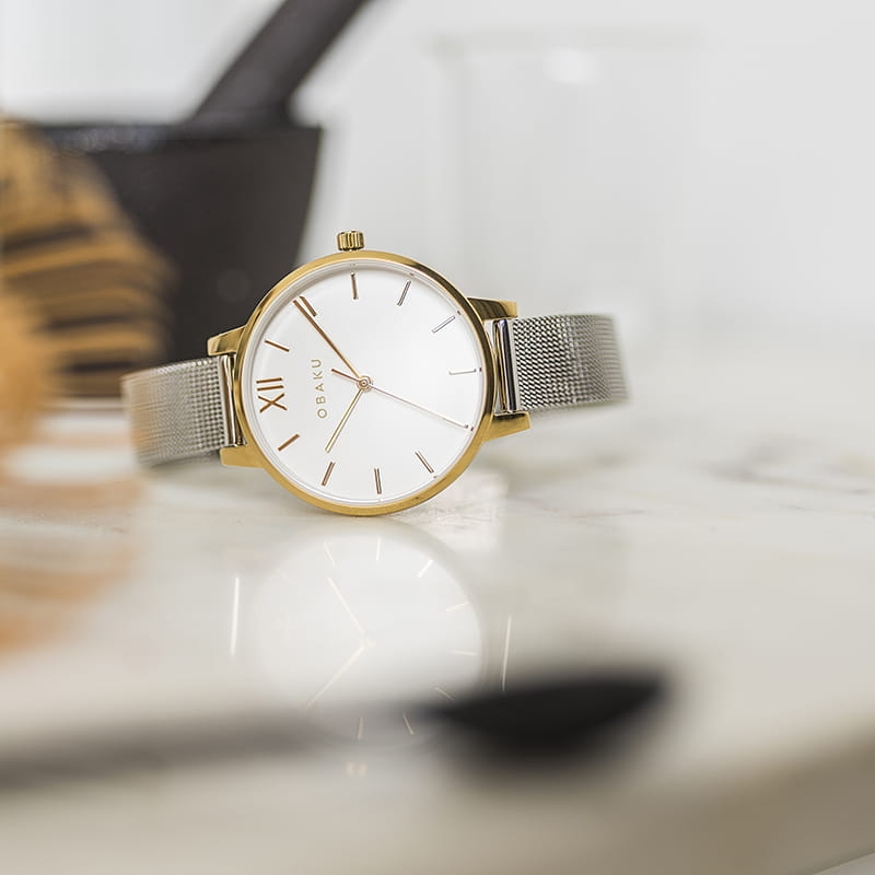 Obaku Liv Gold Bi V209LXGIMC Twoje Zegarki