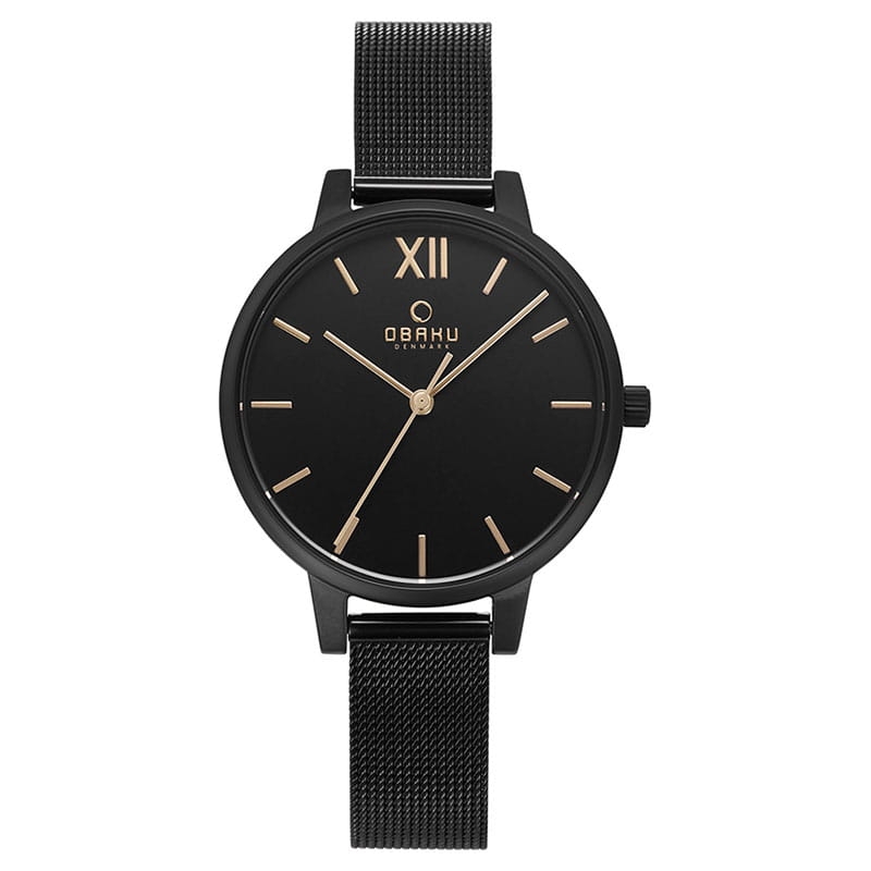 Obaku Liv Charcoal V209LXBBMB Twoje Zegarki