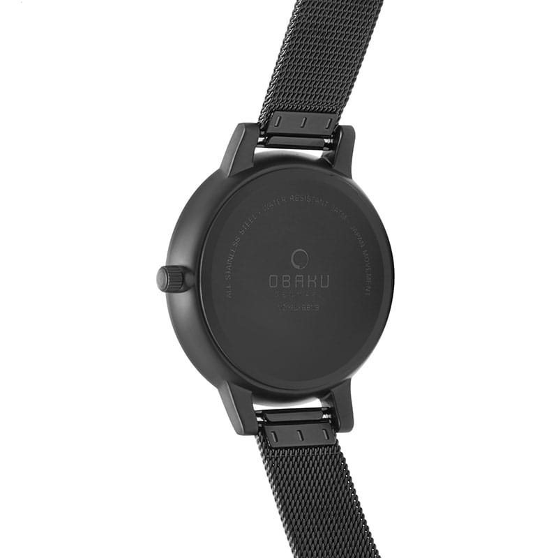 Obaku Liv Charcoal V209LXBBMB Twoje Zegarki