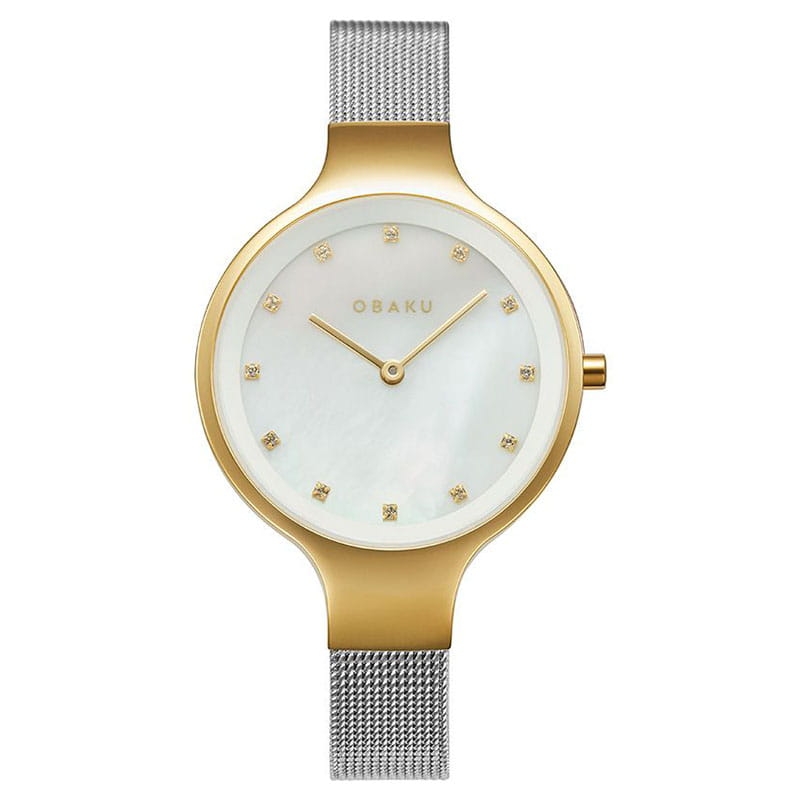 Obaku Sky Gold Bi V173LXGWMC Twoje Zegarki