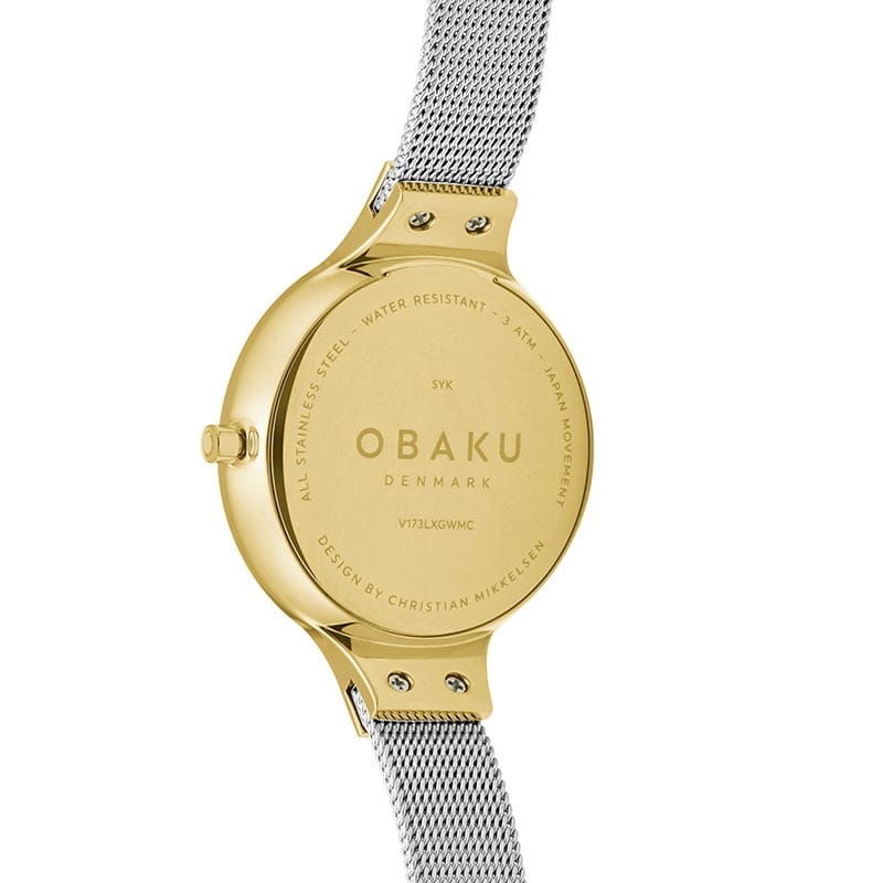 Obaku Sky Gold Bi V173LXGWMC Twoje Zegarki