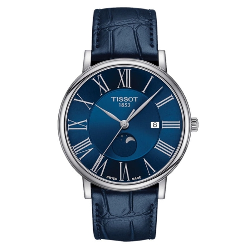 Zegarek Tissot Carson Premium Moonphase T122.423.16.043.00