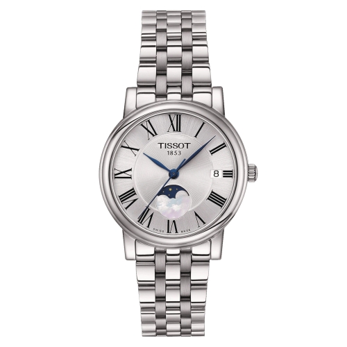 Zegarek Tissot Carson Premium Lady Moonphase T122.223.11.033.00