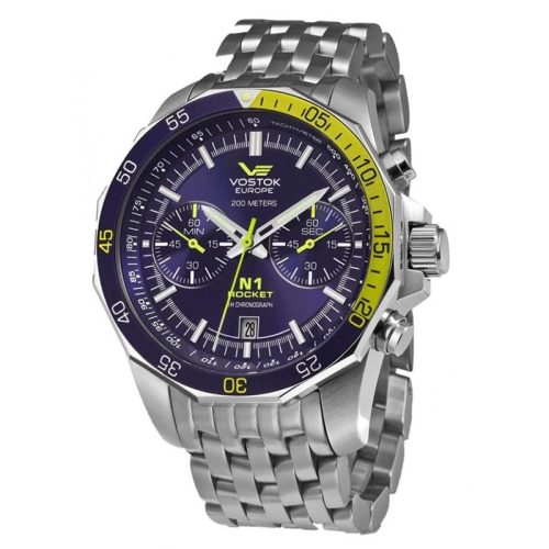 Zegarek Vostok Europe Rocket N-1 Chrono 6S21-2255253B