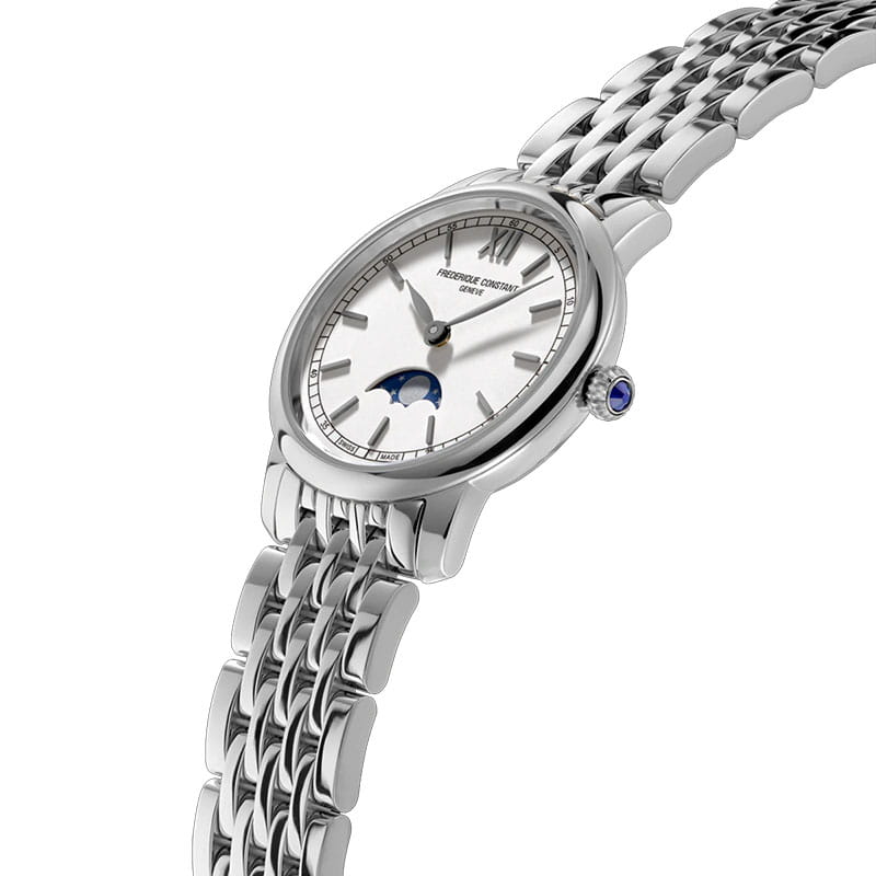 Frederique Constant Slimline Ladies Moonphase FC-206SW1S6B Twoje Zegarki
