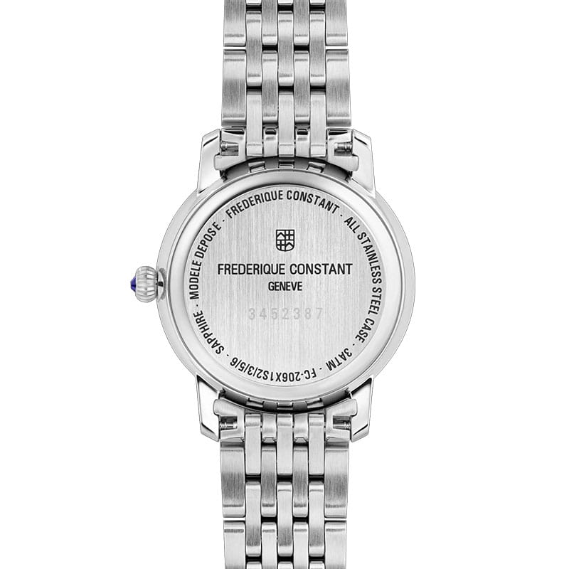 Frederique Constant Slimline Ladies Moonphase FC-206SW1S6B Twoje Zegarki