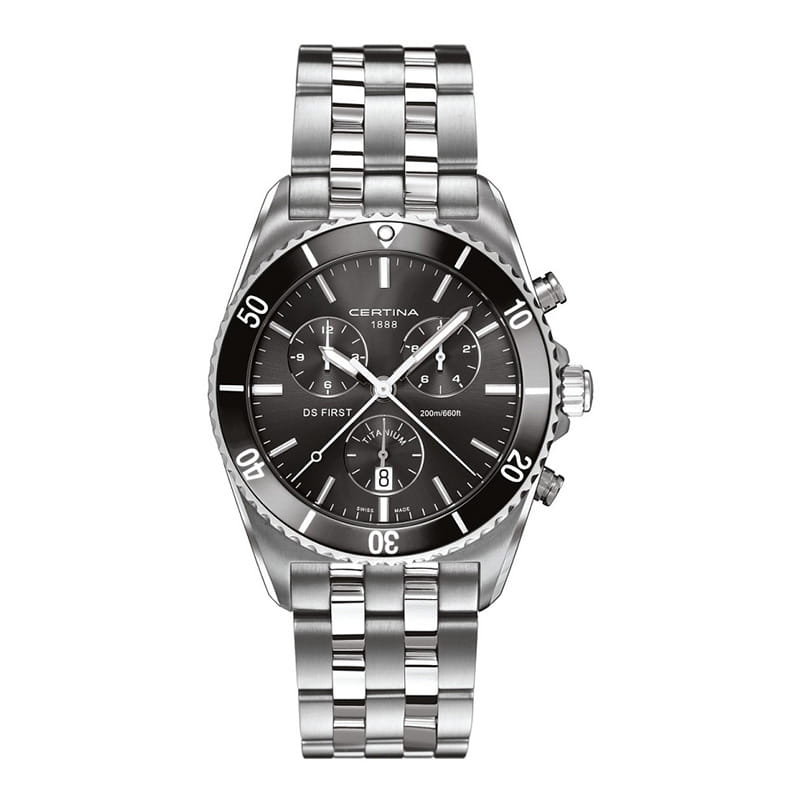 Certina DS First Ceramic Titanium Chrono C014.417.44.081.00 Twoje Zegarki