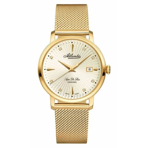 Zegarek Atlantic Super De Luxe Diamonds 293554537