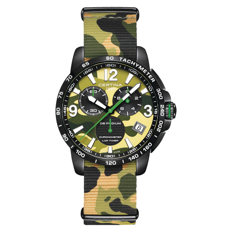 Certina DS Podium Chrono Lap Timer COSC C034.453.38.097.00