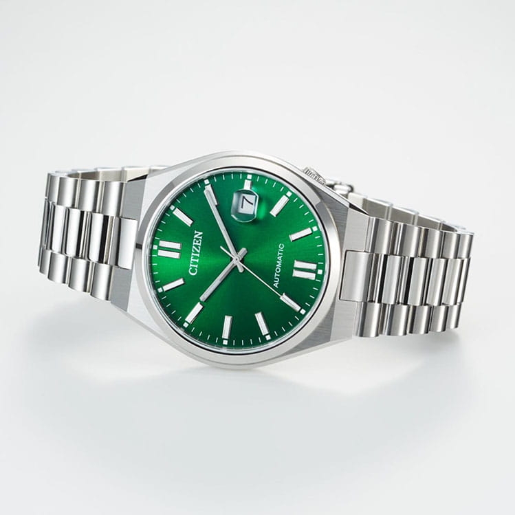 Citizen Mechanical NJ0150-81X na boku