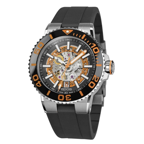 Zegarek Epos Sportive Skeleton Diver 3441.135.99.15.55