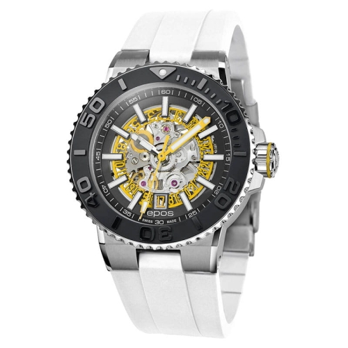 Zegarek Epos Sportive Skeleton Diver 3441.135.20.15.50