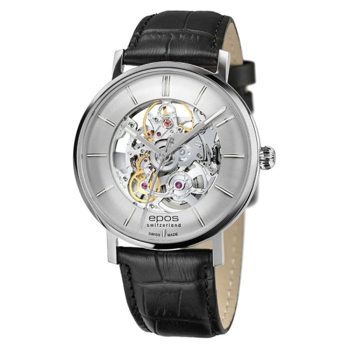 Zegarek Epos Originale Retro Skeleton 3437.135.20.18.25