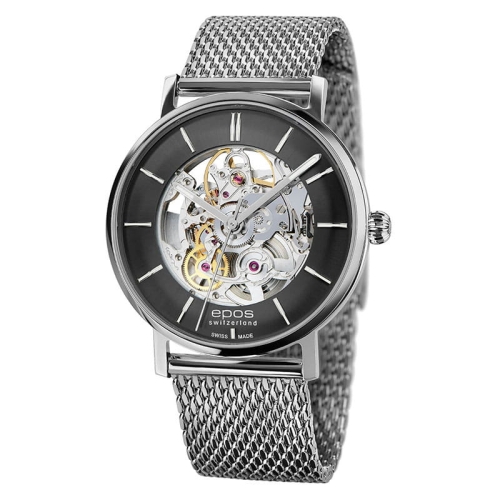 Zegarek Epos Originale Retro Skeleton 3437.135.20.15.30