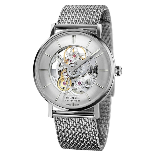 Zegarek Epos Originale Retro Skeleton 3437.135.20.18.30