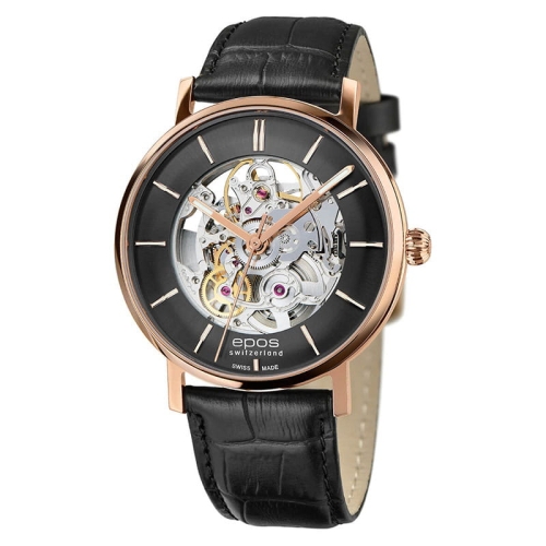 Zegarek Epos Originale Retro Skeleton 3437.135.24.15.25