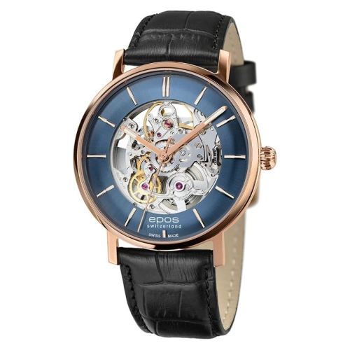 Zegarek Epos Originale Retro Skeleton 3437.135.24.16.25