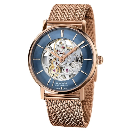 Zegarek Epos Originale Retro Skeleton 3437.135.24.16.34