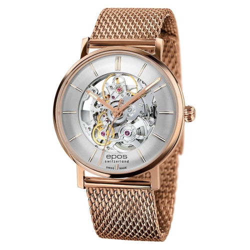 Zegarek Epos Originale Retro Skeleton 3437.135.24.18.34