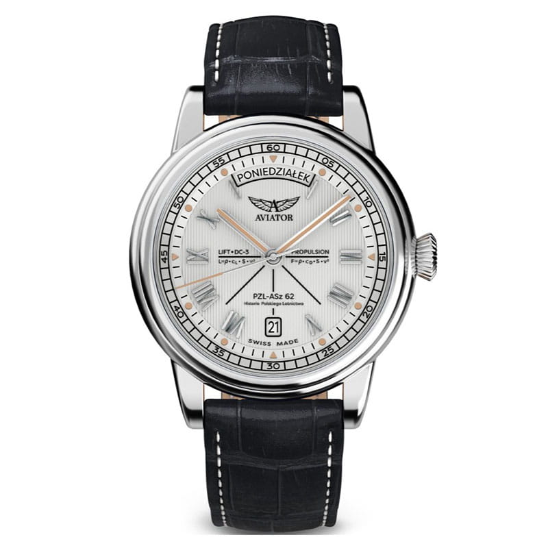 Aviator Douglas Day-Date Polish Limited Edition V.3.35.0.281.4 PL zegarek