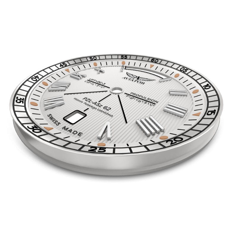 Aviator Douglas Day-Date Polish Limited Edition V.3.35.0.281.4 PL tarcza