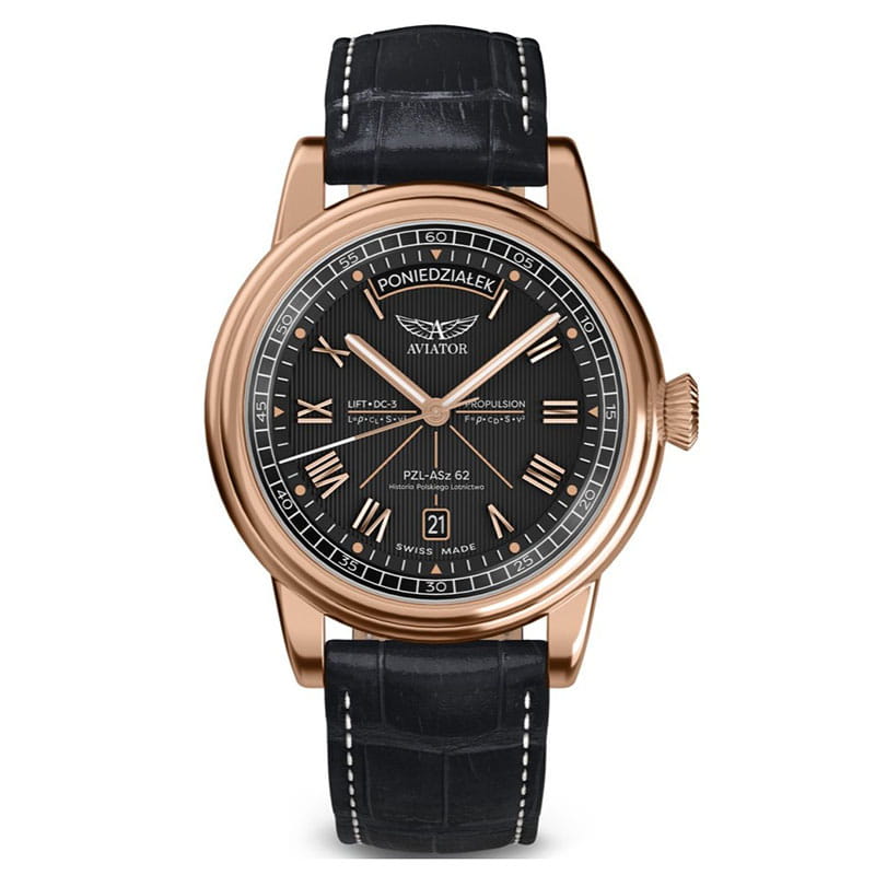 Aviator Douglas Day-Date Polish Limited Edition V.3.35.2.282.4 PL zegarek