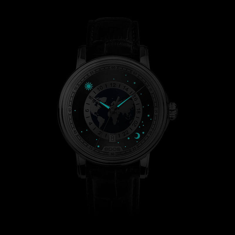 Epos Emotion 24H Globe 3390.302.20.54.25 Twoje Zegarki