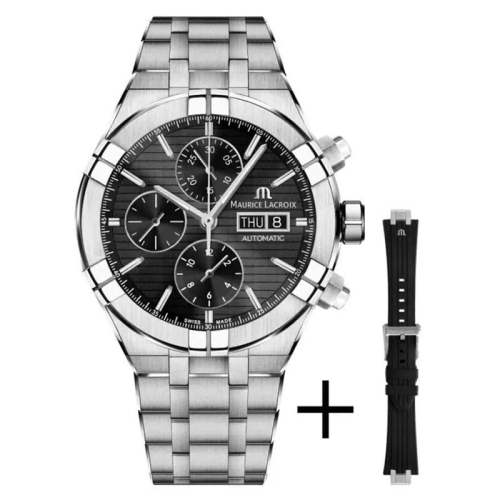 Zegarek Maurice Lacroix Aikon Automatic Chronograph AI6038-SS00F-330-A