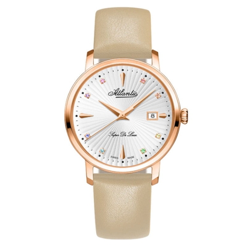 Zegarek Atlantic Super De Luxe Precious Stones 293554429LCM