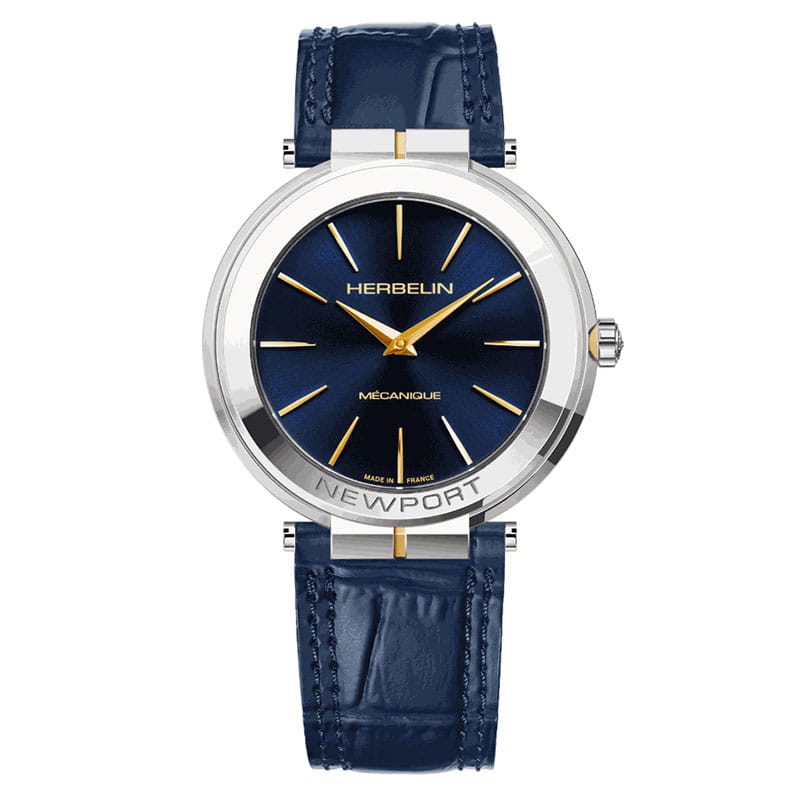 Michel Herbelin Newport Slim Mechanical 1222T15BL Twoje Zegarki