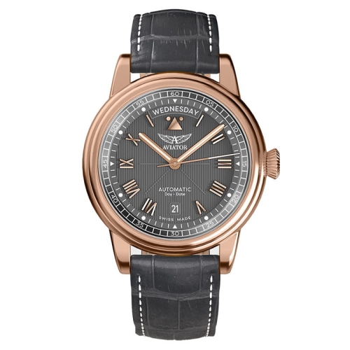 Zegarek Aviator Douglas Day-Date V.3.35.2.283.4