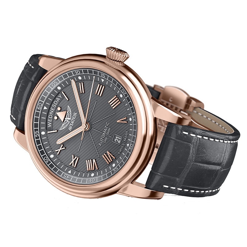 Aviator Douglas Day-Date V.3.35.2.283.4 Twoje Zegarki