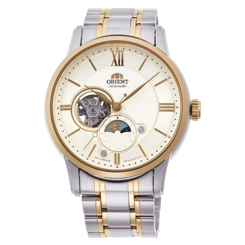 Orient Classic Sun & Moon Open Heart RA-AS0007S10B