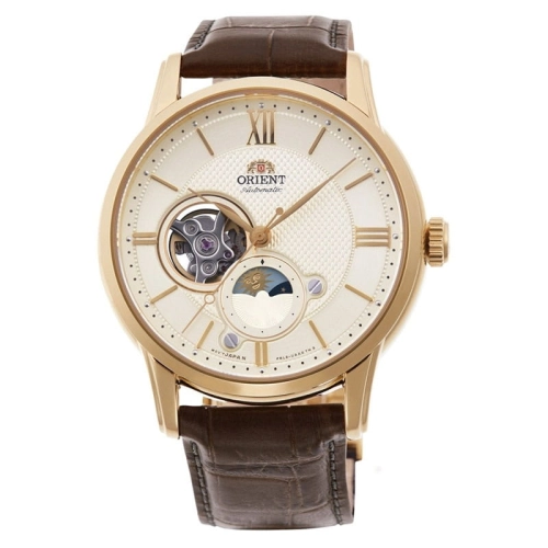 Orient Classic Sun & Moon Open Heart RA-AS0010S10B