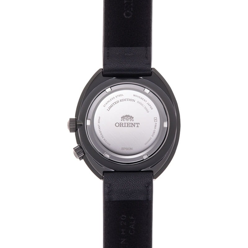 Orient Neo Classic Sports Limited Edition RA-AA0E07B19B - pełny i zakręcany dekiel stalowej koperty