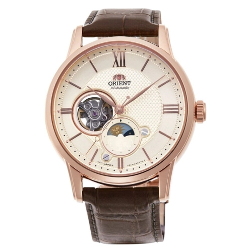 Orient Classic Sun & Moon Open Heart RA-AS0009S10B