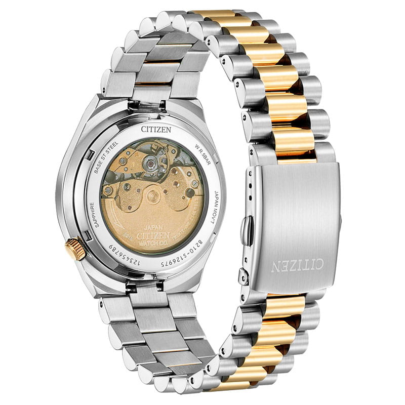 Citizen Mechanical Tsuyosa NJ0154-80H tył zegarka