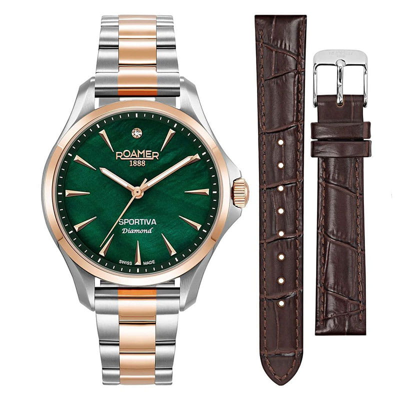 Roamer Sportiva Diamond Set 865847 49 70 50 Twoje Zegarki