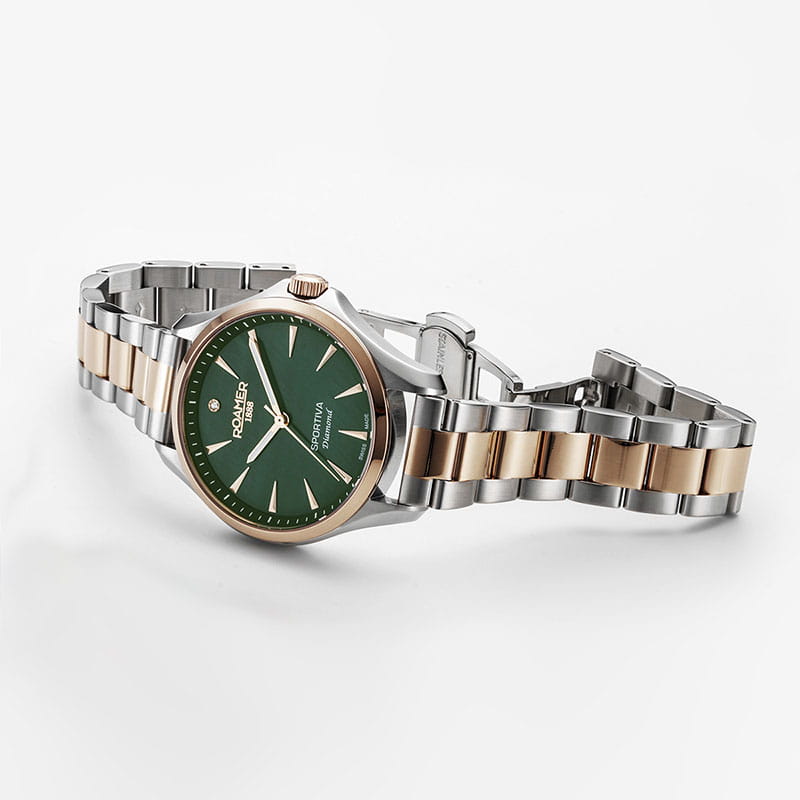 Roamer Sportiva Diamond Set 865847 49 70 50 Twoje Zegarki