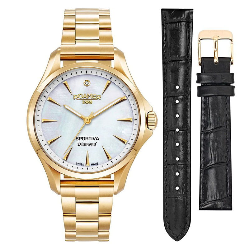 Roamer Sportiva Diamond Set 865847 48 20 50 Twoje Zegarki