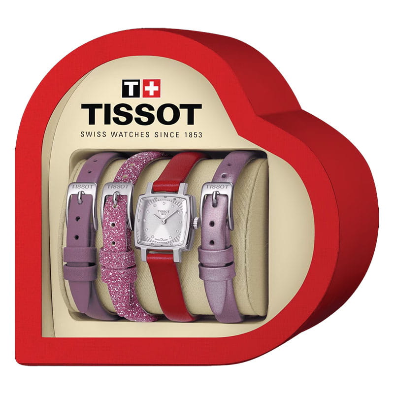Tissot Lovely Square Valentines Kit T058.109.16.036.00 Twoje Zegarki