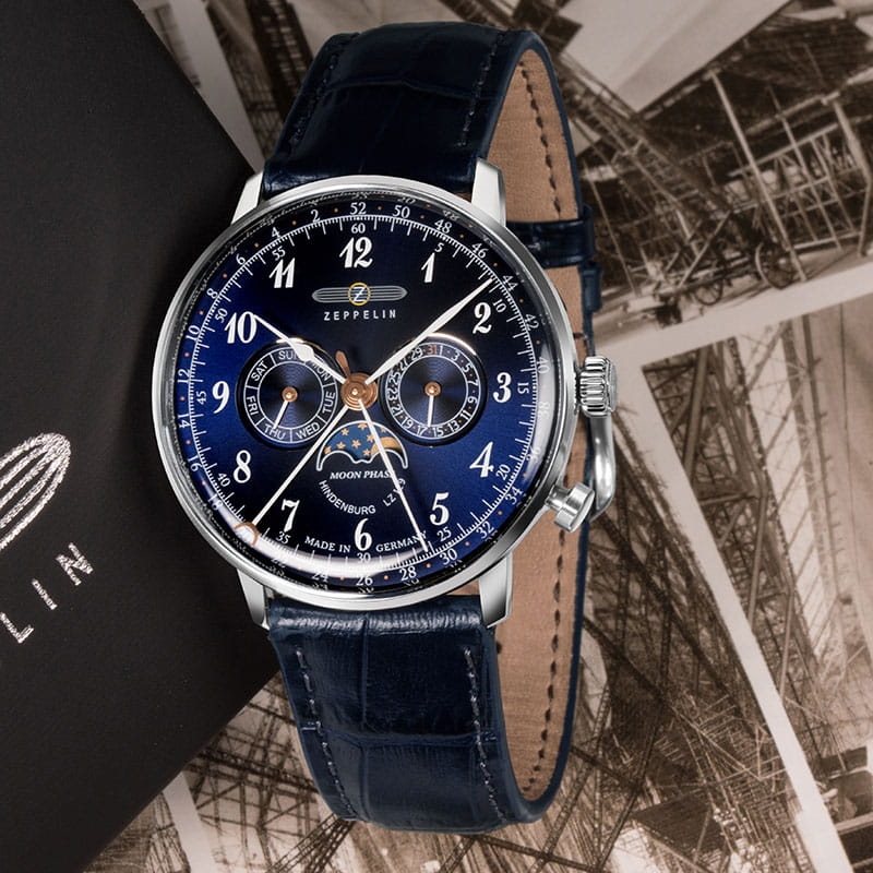 Zeppelin LZ 129 Hindenburg Moonphase 70363 Twoje Zegarki