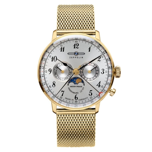 Zegarek Zeppelin LZ 129 Hindenburg Moonphase 7038M1