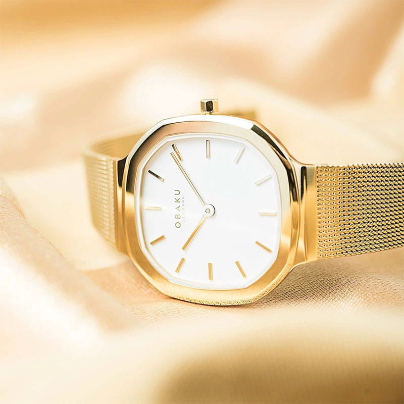 Obaku Oktant Lille Gold V253LXGWMG Twoje Zegarki