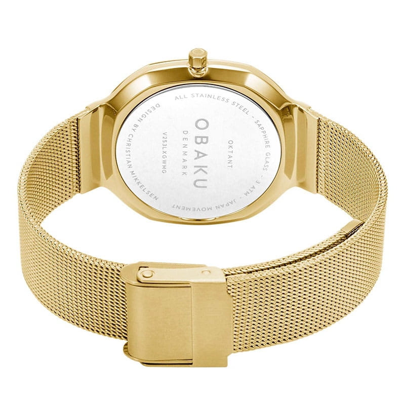 Obaku Oktant Lille Gold V253LXGWMG Twoje Zegarki