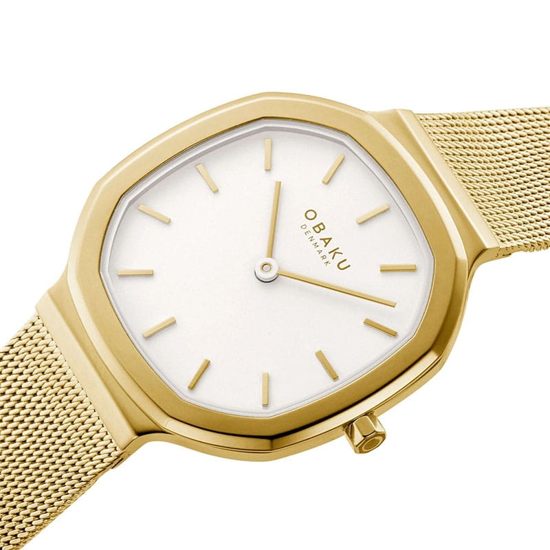 Obaku Oktant Lille Gold V253LXGWMG Twoje Zegarki