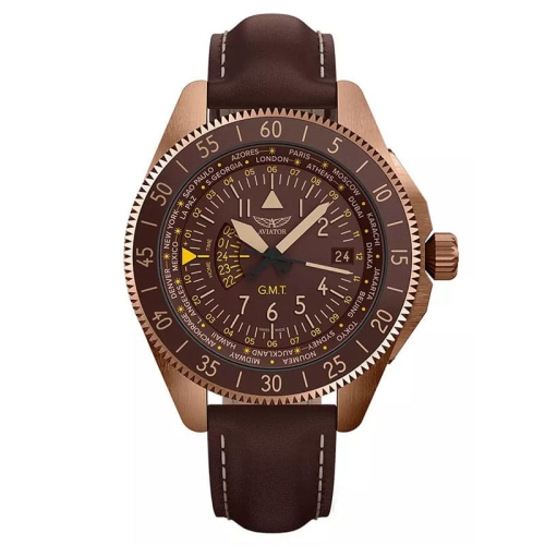 Zegarek Aviator Airacobra GMT V.1.37.8.306.4