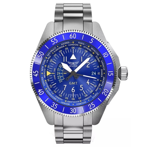 Zegarek Aviator Airacobra GMT V.1.37.0.308.5