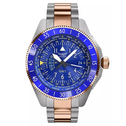 Zegarek Aviator Airacobra GMT V.1.37.3.308.5